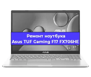 Замена процессора на ноутбуке Asus TUF Gaming F17 FX706HE в Москве